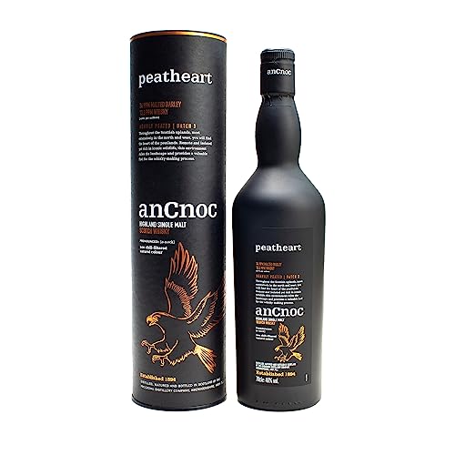 AnCnoc PEATHEART Heavily Peated Batch 3 46% Vol. 0,7l in Geschenkbox von An Cnoc