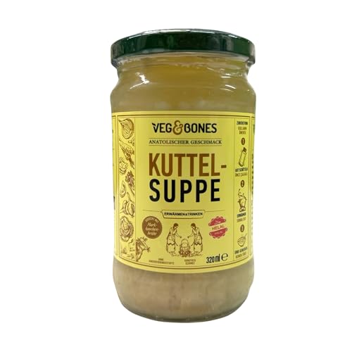 Kuttel Suppe - Veg & Bones, 320 ml | Traditionell, Herzhaft & Nahrhaft | Ideal für Authentische Anatolische Küche von Anadoludan Sofraniza