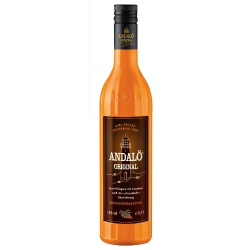 Andalö 6 x 0,7l Andalö Sanddorn-Liqueur in der 0,7l Glasflasche 15% vol von Andalö