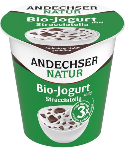 AN Bio Jogurt Stracciatella 3,7% von Andechser Natur