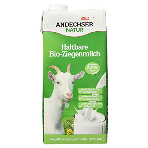 ANDECHSER NATUR Bio-Ziegenmilch 3,2% Fett, 1 l von Andechser Natur