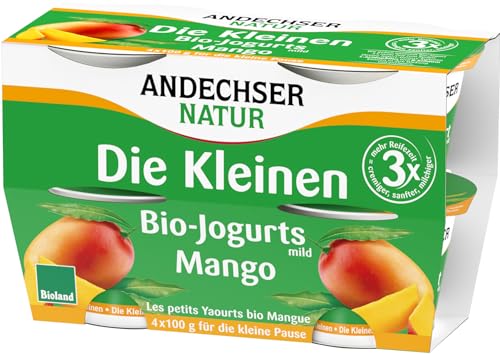 Andechser Natur AN Bio-Jogurt Mango Cluster (6 x 400 gr) von Andechser Natur