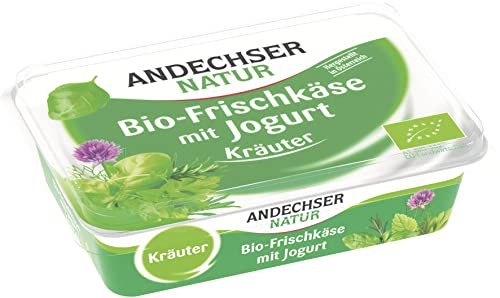 Andechser Natur Bio Frischkäse Kräuter 65% (6 x 175 gr) von Andechser Natur