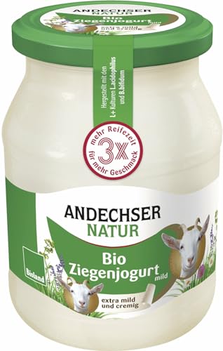 Andechser Natur Bio Ziegenjogurt Natur mild (6 x 500 gr) von Andechser Natur