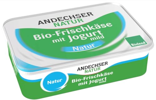 Bio Frischkäse Natur 65% 12 x 175 gr von Andechser Natur