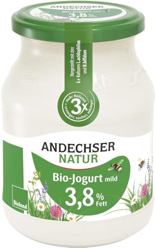 Bio Jog. Natur mild 3,8% 12 x 500 gr von Andechser Natur