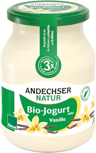 Bio Jogurt Vanille 3,8% 18 x 500 gr von Andechser Natur