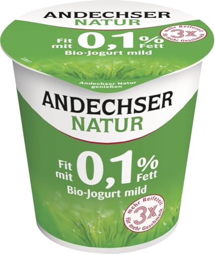 Bio Jogurt mild Fit mit 0,1 % Fett 12 x 150 gr von Andechser Natur