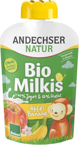 Bio Milkis Apfel-Banane 2 x 100 gr von Andechser Natur