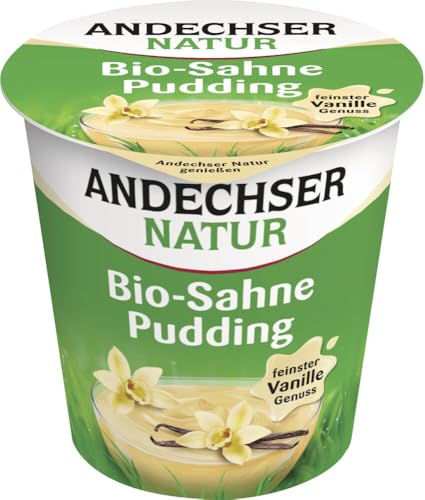 Bio Pudding Vanille 10% 12 x 150 gr von Andechser Natur