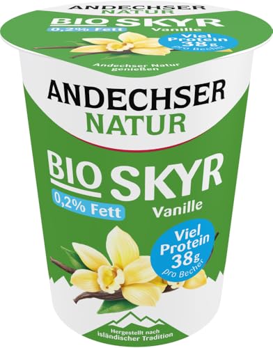 Bio Skyr Vanille 0,2% 6 x 400 gr von Andechser Natur