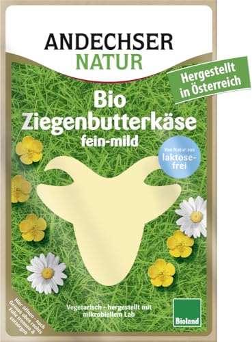 Bio Ziegenbutterkäse 48% Scheiben von Andechser Natur