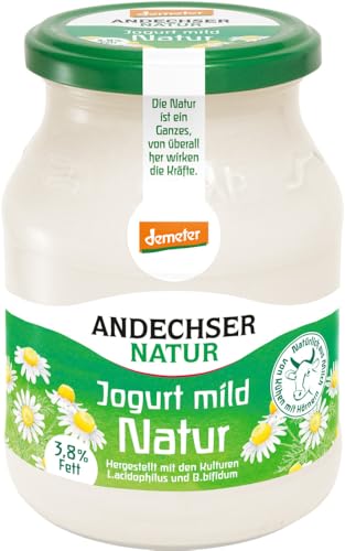 Demeter Jogurt mild Natur 3,8% 18 x 500 gr von Andechser Natur