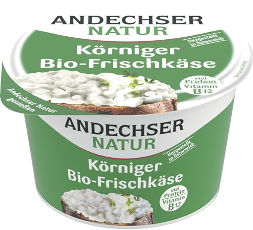 körniger Bio Frischkäse 6 x 200 gr von Andechser Natur