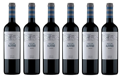 6x 0,75l - 2020er - Andeluna - Altitud - Malbec - Tupungato - Mendoza - Argentinien - Rotwein trocken von Andeluna