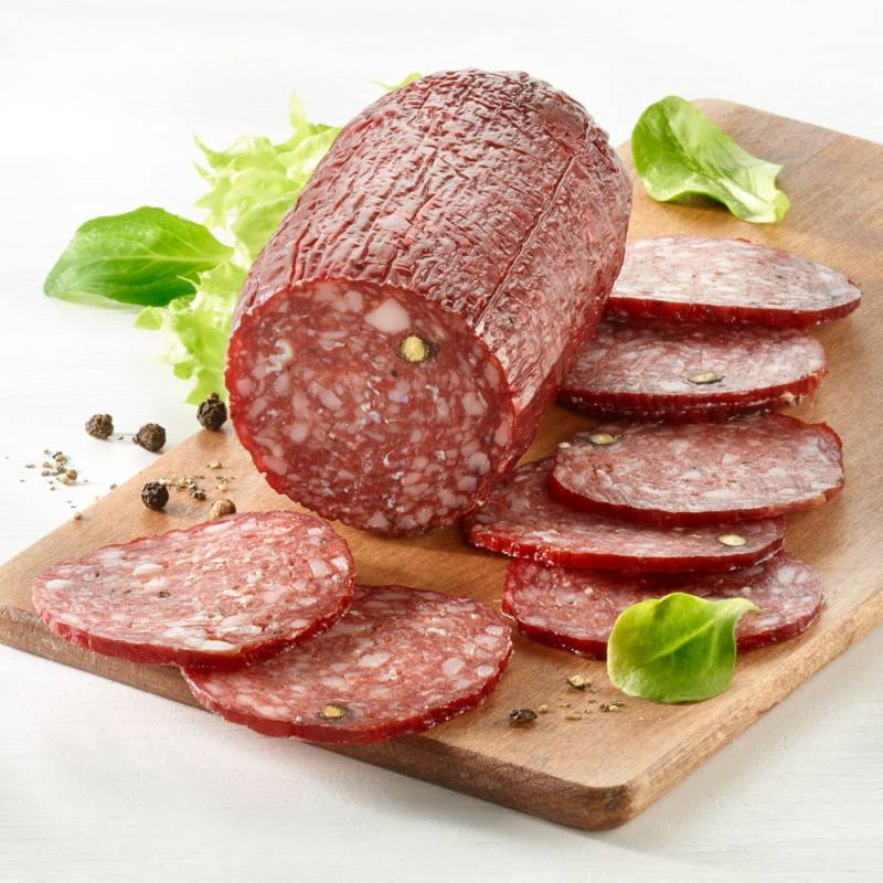 Salami mit Elchfleisch, im Stück von Andersson