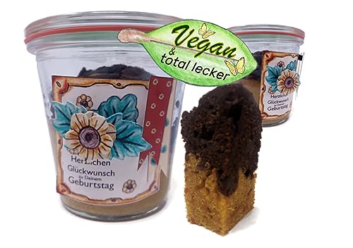 Geburtstagskuchen "Sonnenblumen" mit einem Schokoladen-Kürbiskuchen Vegan von Andis Backidee Kuchen & Gebäck Eine Idee von A. Tönges