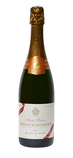 Crémant de Bourgogne Brut Blanc des Noirs von André Delorme