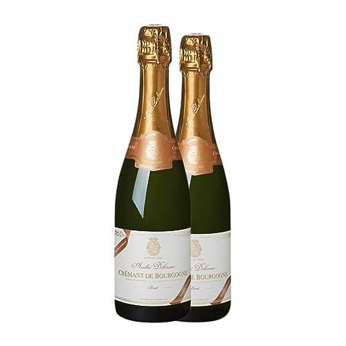 André Delorme Crémant Brut Bourgogne 75 cl (Schachtel mit 2 Flaschen von 75 cl) von André Delorme