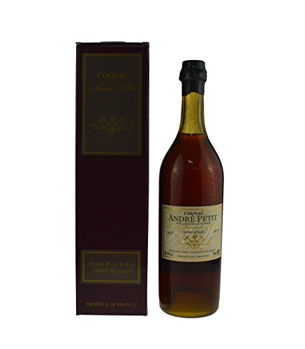 Rarität: Andre Petit Cognac Jahrgang 1977 Alambic Classique 0,7l von André Petit