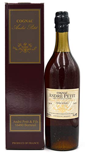 Rarität: Andre Petit Cognac Jahrgang 1979 Alambic Classique 0,7l von André Petit