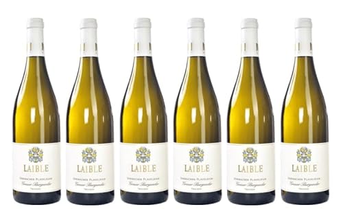 6x 0,75l - 2023er - Andreas Laible - Durbacher Plauelrain - Grauer Burgunder - Qualitätswein Baden - Deutschland - Weißwein trocken von Andreas Laible