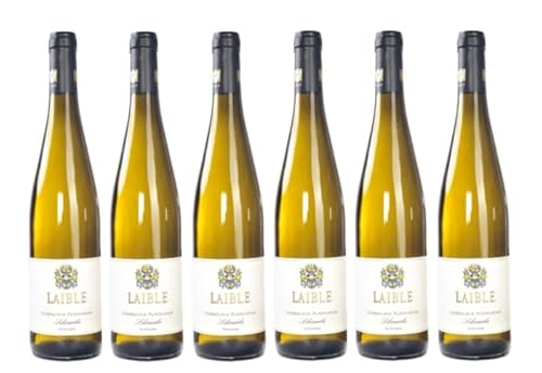 6x 0,75l - 2023er - Andreas Laible - Durbacher Plauelrain - Scheurebe - Spätlese - Prädikatswein Baden - Deutschland - Weißwein mild von Andreas Laible