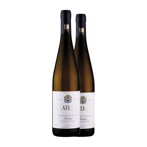 Andreas Laible Durbacher Plauelrain Achat Riesling Trocken Baden 75 cl Weißwein (Karton mit 2 Flaschen von 75 cl) von Andreas Laible