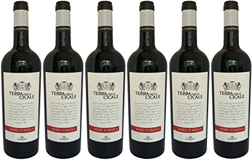 Nero D'Avola"Terra delle Cicale" IGP (6 X 0,75 L) - 13,5% Vol. von Andrero