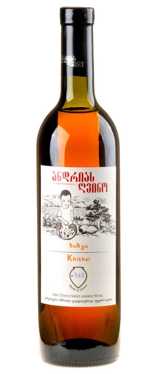 Andrias Gvino Khikhvi Dry Amber Wine 2022 von Andrias Gvino