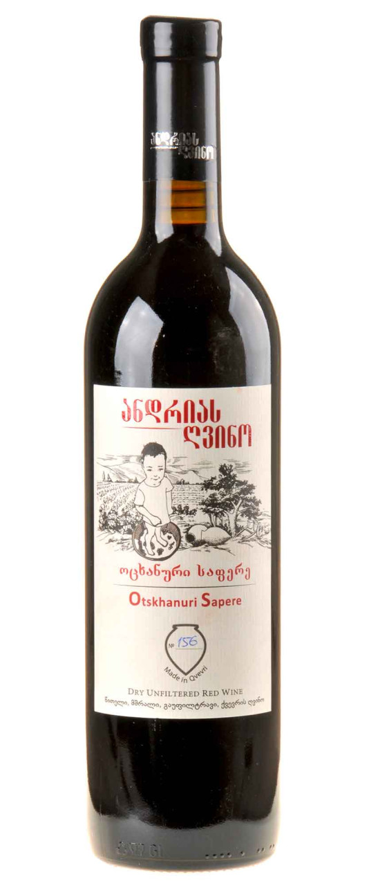 Andrias Gvino Otskhanuri Sapere Red Dry 2021 von Andrias Gvino