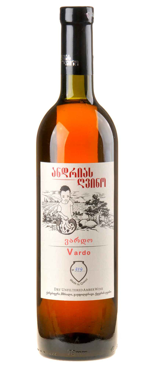 Andrias Gvino Rkatsiteli Vardo Dry Amber Wine 2021 von Andrias Gvino