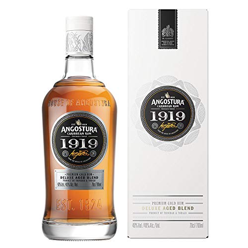 Angostura 1919 Premium Gold Rum Deluxe Aged Blend 40% Vol. 0,7l in Geschenkbox von Angostura