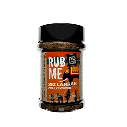 Angus & Oink Rub Me Sri Lankan Curry Gewürze, 220 g von Geakv