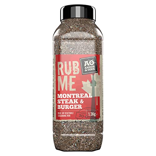 Angus & Oink Rub Me Montreal Steak & Burger BBQ Seasoning (POD) von Angus & Oink