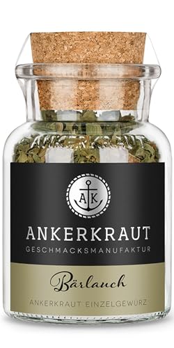 Ankerkraut Bärlauch, geschnitten, Mono-Gewürz, 9 g im Korkenglas von Ankerkraut