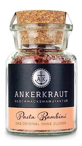 Ankerkraut Pasta Bambini Gewürz Gewürzmischung Gewürzzubereitung im Korkenglas 80 g von Ankerkraut