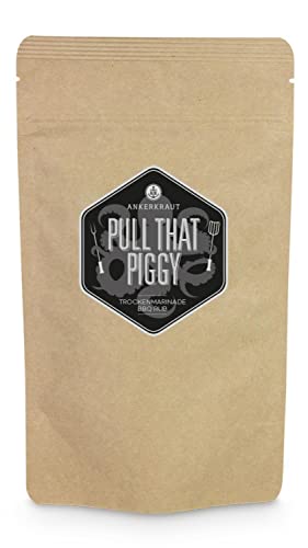 Ankerkraut Pull that Piggy, Pulled Pork BBQ-Rub, Gewürzmischung zum Grillen, 750g im Beutel von Ankerkraut