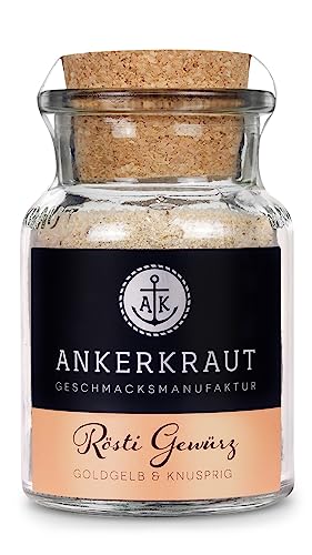 Ankerkraut Rösti Gewürz Gewürzsalz für Kartoffelrösti im Korkenglas 120 g von Ankerkraut