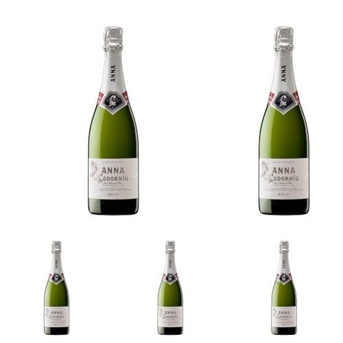 Anna De Codorníu - Cava Brut - 75Cl (Packung mit 5) von Anna de Codorniu