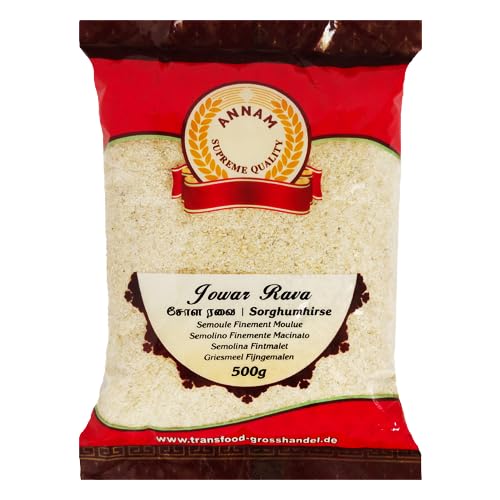 Annam Juwar/Juar/Sorghum Rava (500g) von Annam