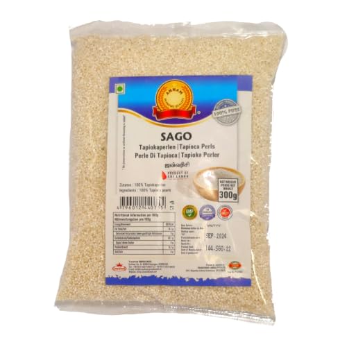 Annam Thai Sago Seeds/Sabudana/Tapioka Klein (300g) von Annam