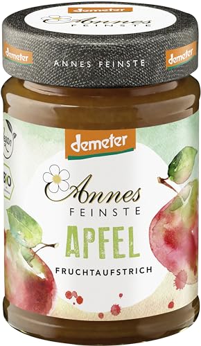 Annes Feinste Demeter Bio Apfel Fruchtaufstrich (2 x 200 gr) von Annes Feinste