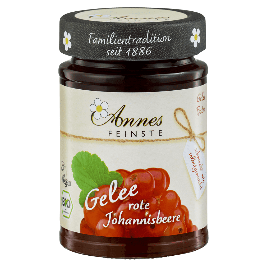 Bio Rote Johannisbeer Gelee von Annes Feinste