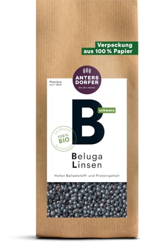 Antersdorfer - Die Bio-Mühle Bio Beluga Linsen schwarz (1 x 500 gr) von Antersdorfer - Die Bio-Müh