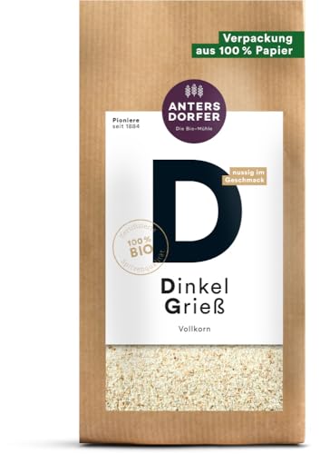 Antersdorfer - Die Bio-Mühle Bio Dinkel Grieß Vollkorn (2 x 500 gr) von Antersdorfer - Die Bio-Müh