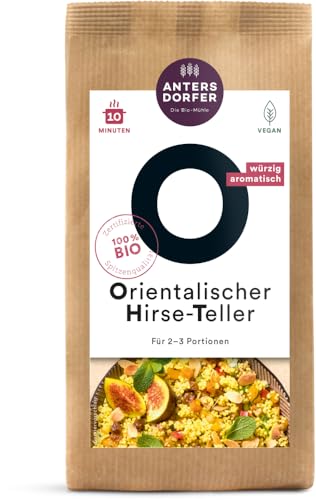 Antersdorfer - Die Bio-Mühle Bio Orientalischer Hirse-Teller (2 x 150 gr) von Antersdorfer - Die Bio-Müh