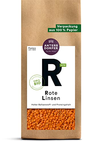 Antersdorfer - Die Bio-Mühle Bio Rote Linsen (2 x 500 gr) von Antersdorfer - Die Bio-Müh