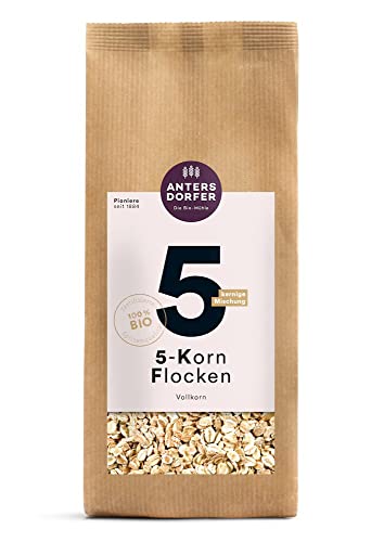 Antersdorfer - Die Bio-Mühle Bio 5-Korn Flocken Vollkorn (2 x 500 gr) von Antersdorfer - Die Bio-Mühle