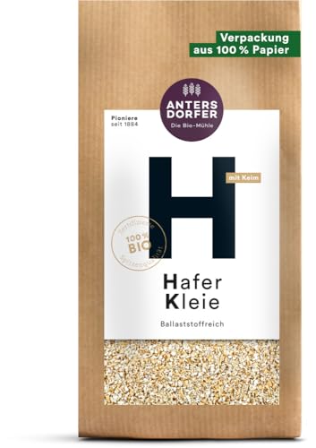 Bio Hafer Kleie (mit Keim) 18 x 500 gr von Antersdorfer - Die Bio-Mühle